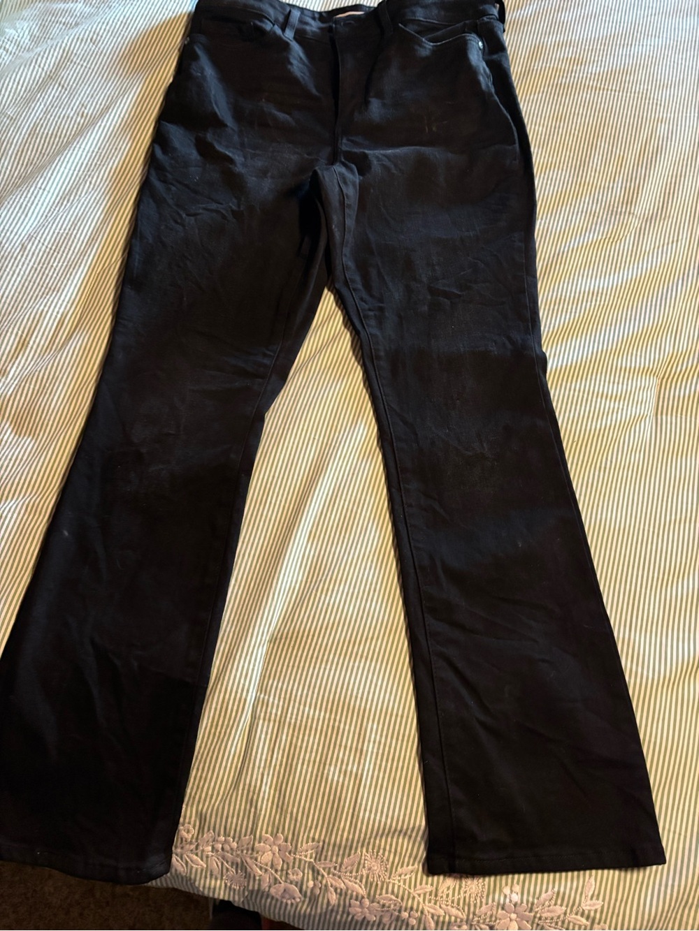 LC Lauren Conrad Black Boot Cut Jeans